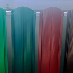 Евроштакетник полукруглый